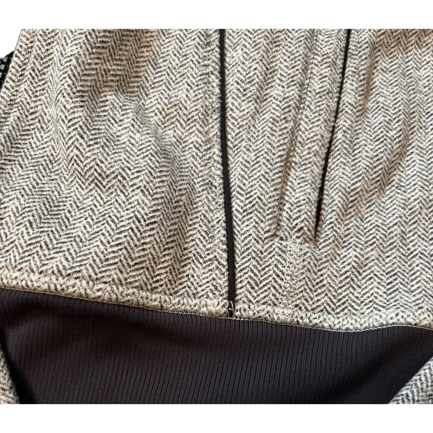 Lululemon Lululemon Womens Gray Black Herringbone Full-Zip Jacket sz 2 Size S / US 4 / IT 40 - 8 Thumbnail