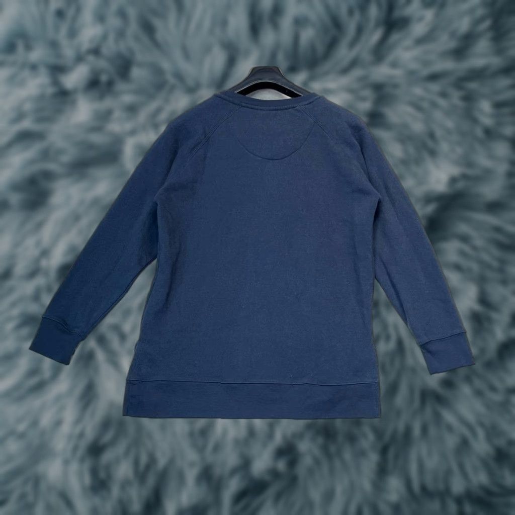 Vintage Berkeley Pressbox Sweatshirt Long Sleeve Women M Blue Cord Pullover Activewear Size M / US 6-8 / IT 42-44 - 1 Thumbnail
