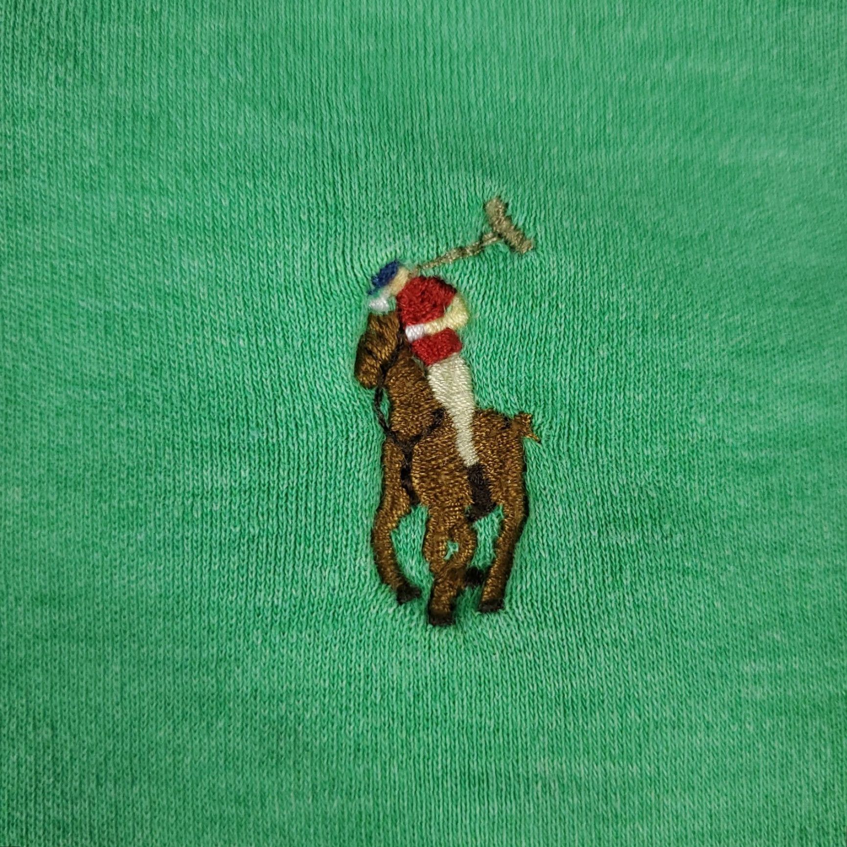 Ralph Lauren Ralph Lauren Polo Shirt Green Casual Short Sleeve Adult XL Size US XL / EU 56 / 4 - 3 Thumbnail