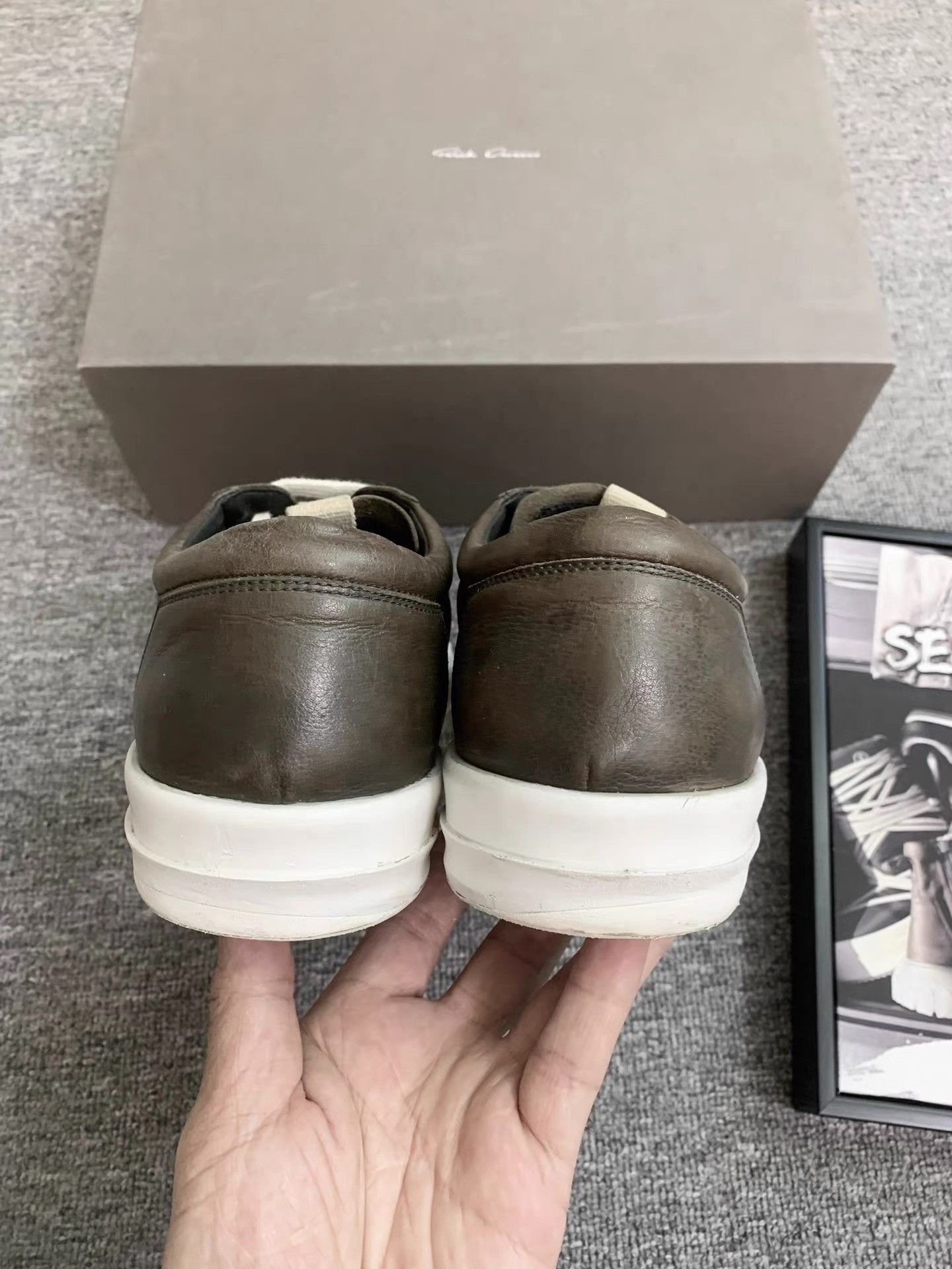 Rick Owens Rick Owens 20FW Mainline Vintage Low "Vans" K34 Size US 10 / EU 43 - 7 Thumbnail