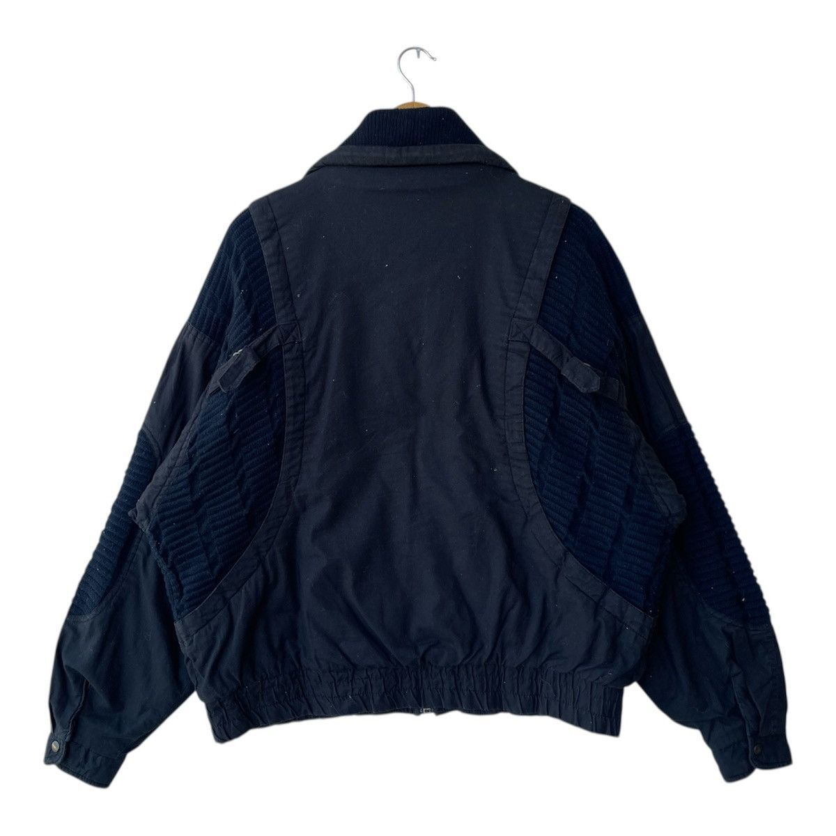 Marithe + Francois Girbaud Vintage 90s Avant-Garde Utility Bomber Jacket Size US M / EU 48-50 / 2 - 3 Thumbnail
