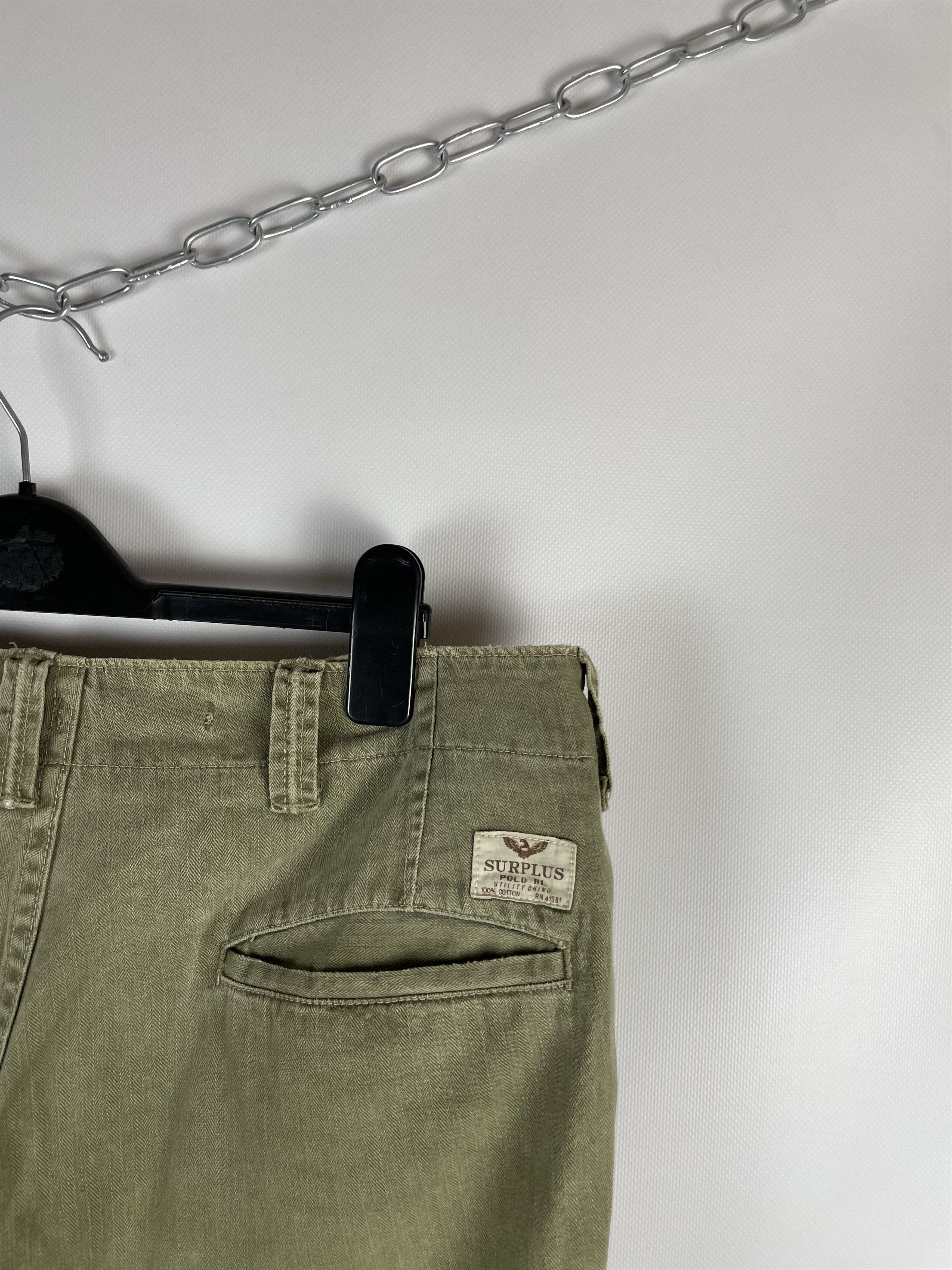 Polo Ralph Lauren Vintage Polo Ralph Lauren Surplus Cargo Pants Size US 34 / EU 50 - 11 Thumbnail