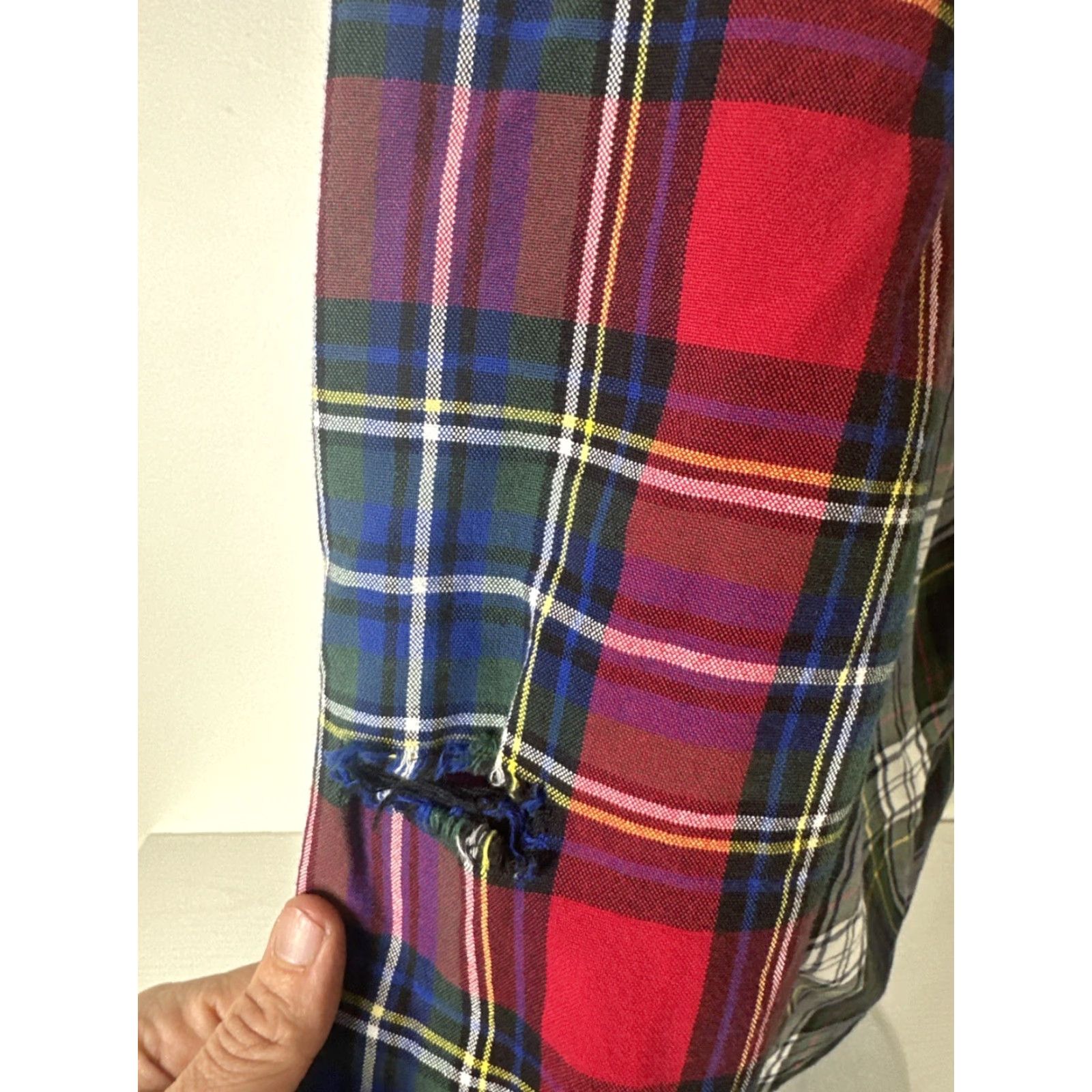 Polo Ralph Lauren Polo Ralph Lauren Button-Up Shirt Plaid Multicolor 46in Chest L Long Sleeve Classic Fit Men's Size Regular Size US L / EU 52-54 / 3 - 3 Thumbnail