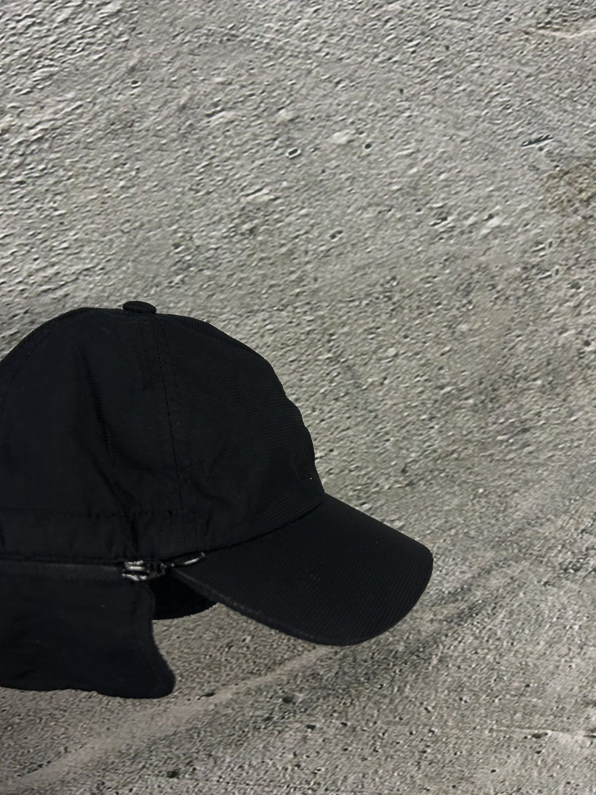 Adidas × Vintage Adidas vintage trooper hat ushanka navy black Y2K cap Size ONE SIZE - 4 Thumbnail