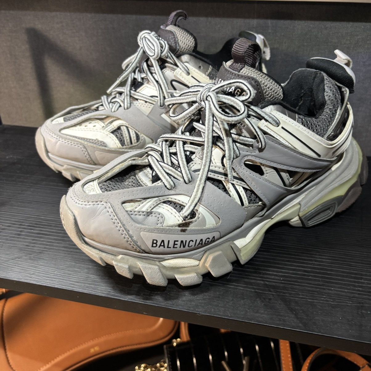 Balenciaga Women’s Balenciaga Track gray sneaker Size:35 (ArtNo.542436) Size US 5 / IT 35 - 5 Thumbnail