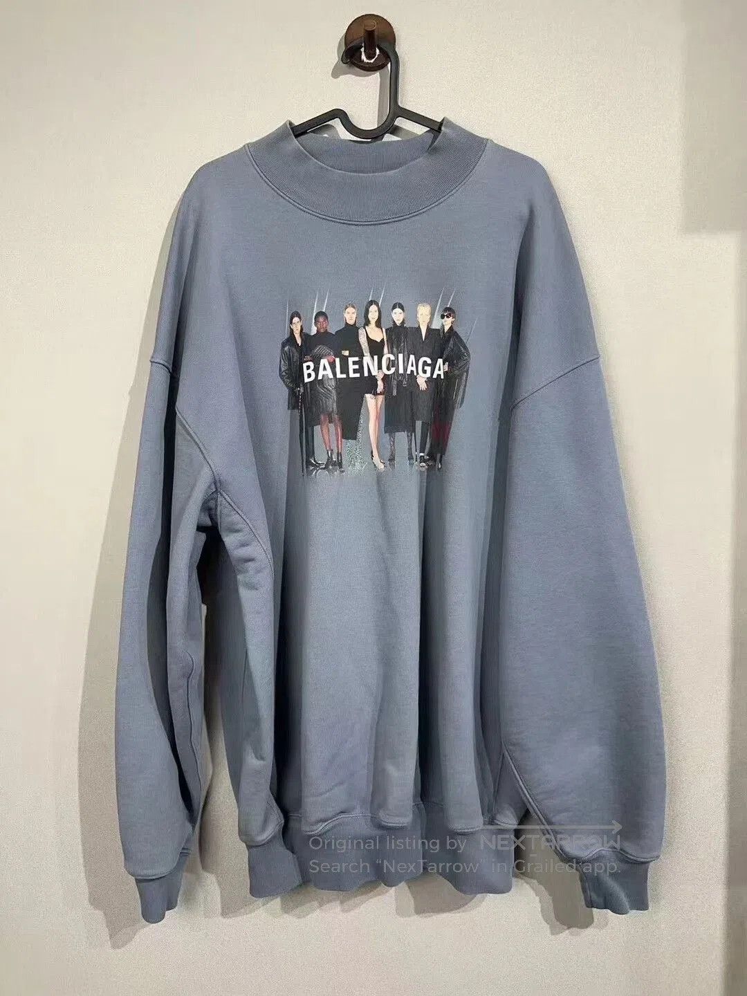 Balenciaga Balenciaga Gray Hoodie Size S. Size US S / EU 44-46 / 1 - 1 Thumbnail