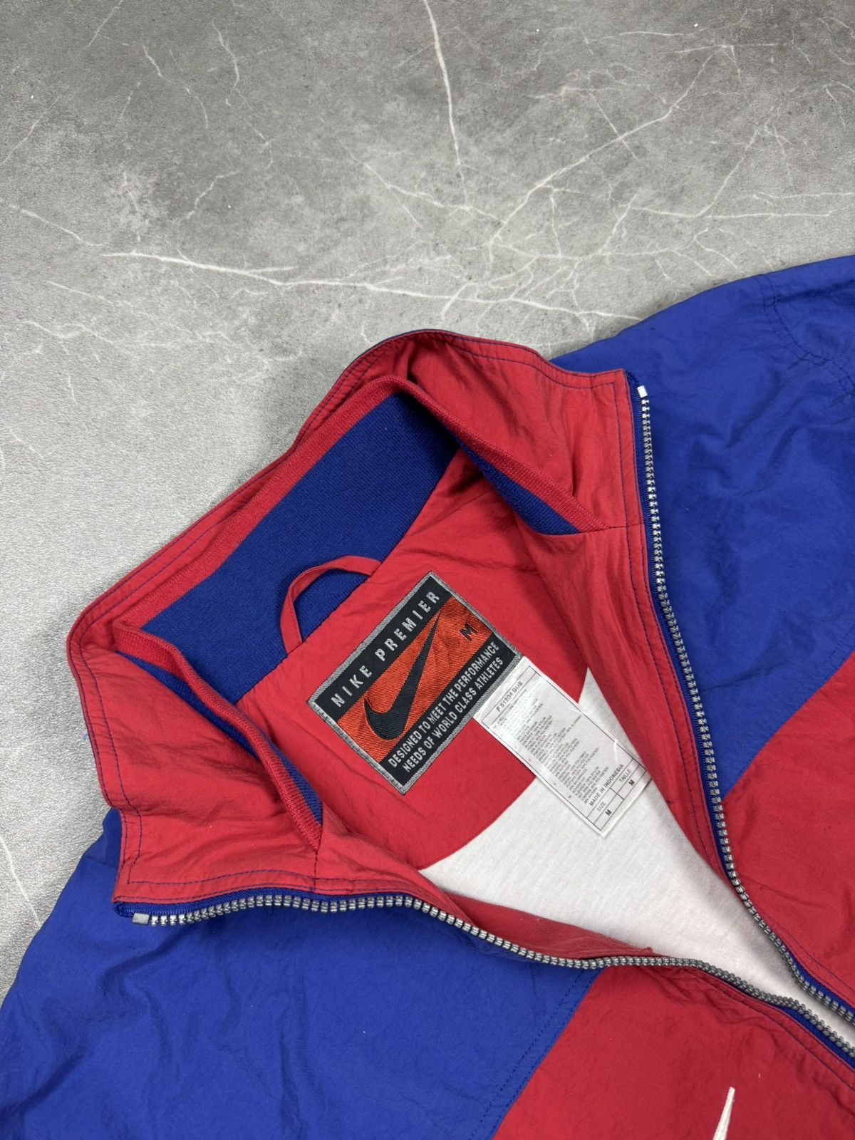 Nike Nike PSG Paris Saint Germain Training Zip 1995-1996 Size US L / EU 52-54 / 3 - 5 Thumbnail