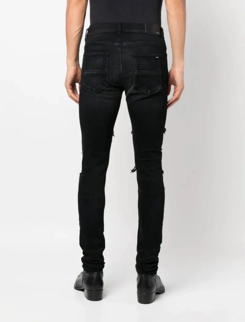 Amiri Amiri ripped vintage distressed skinny jeans Size US 32 / EU 48 - 9 Thumbnail