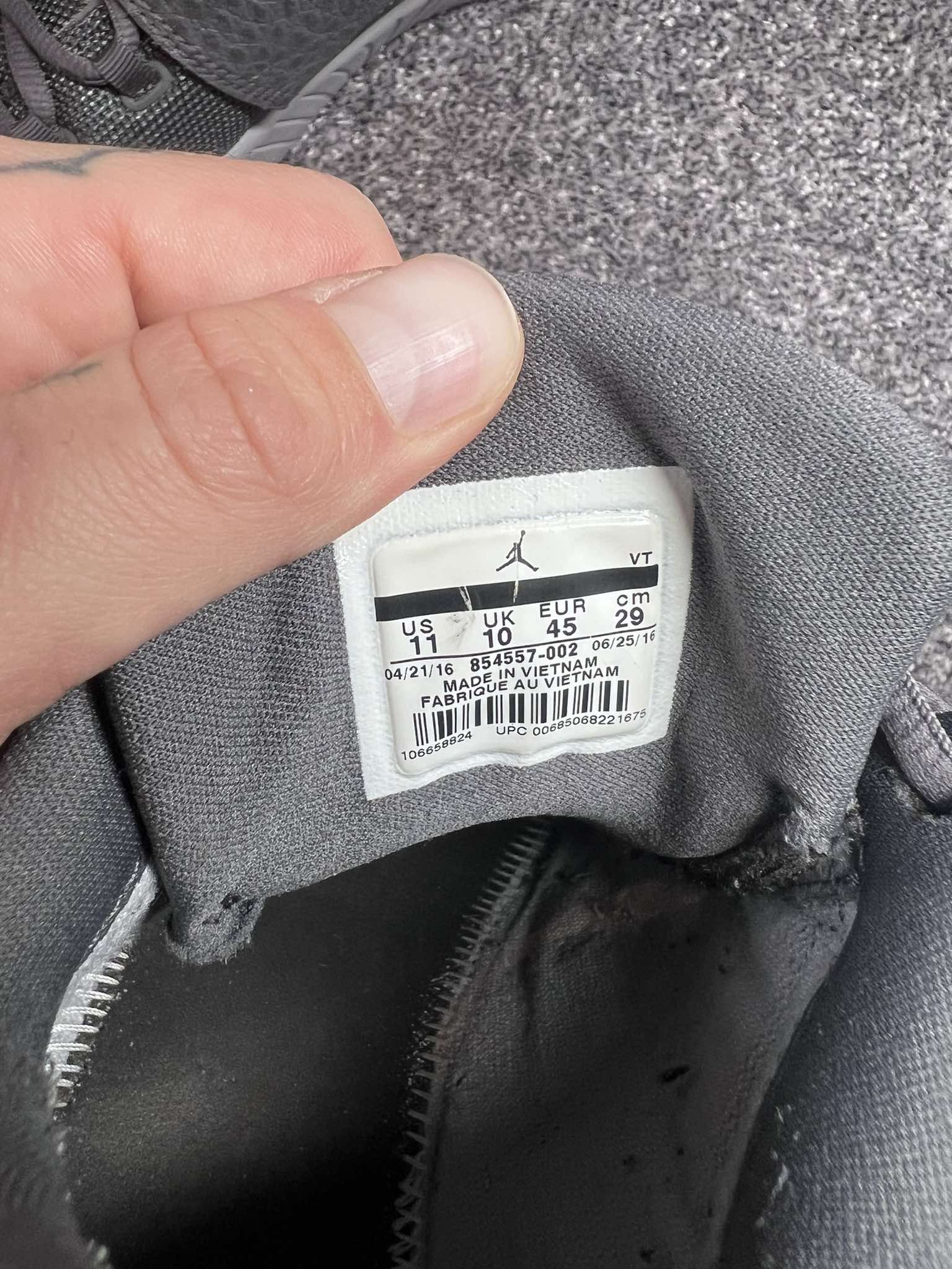 Jordan Brand × Nike NIKE AIR JORDAN J23 COOL GREY Size US 11 / EU 44 - 5 Thumbnail