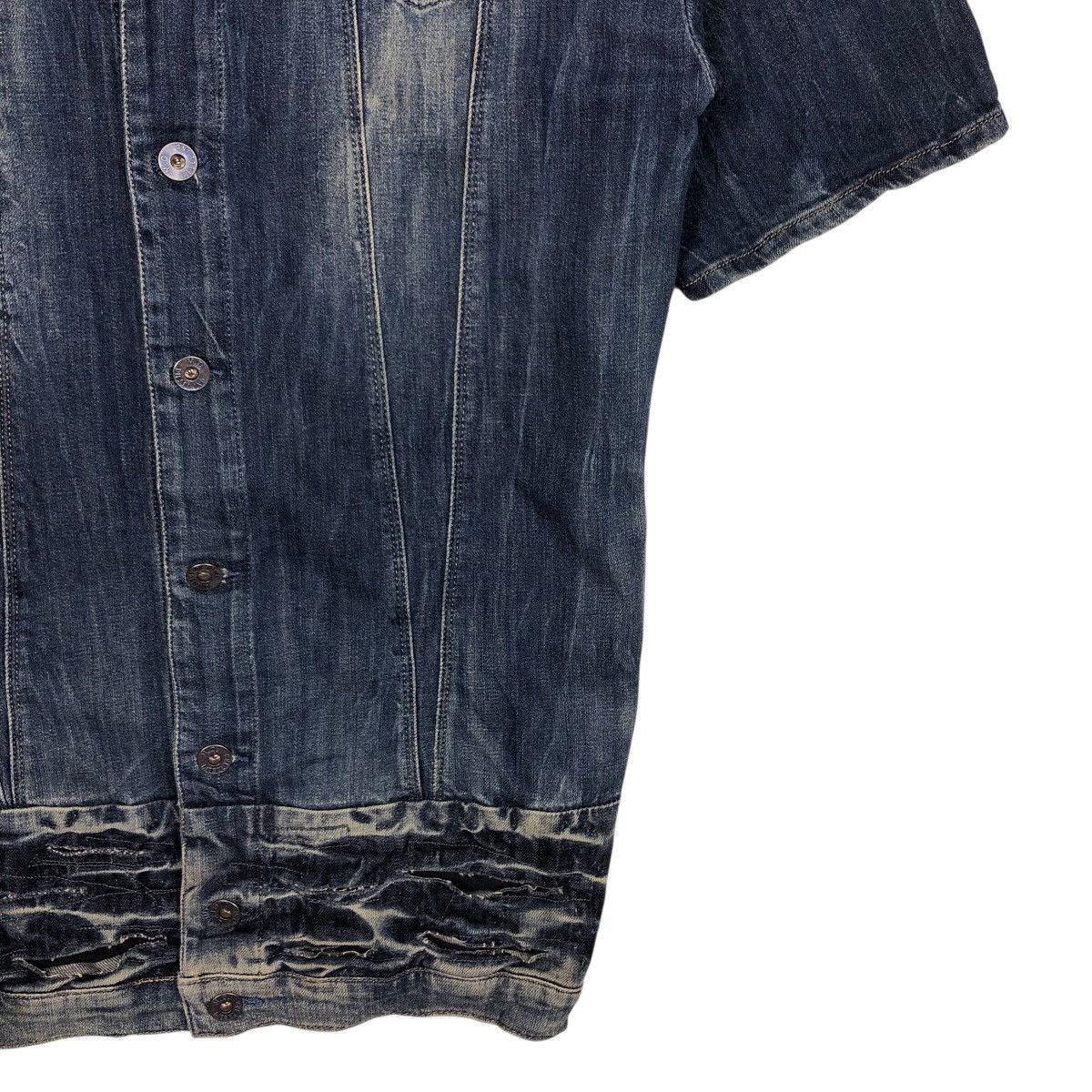 Diesel Diesel Long Sleeve Denim Coat (Short Sleeve) Vintage Wash XS Size US XS / EU 42 / 0 - 7 Thumbnail