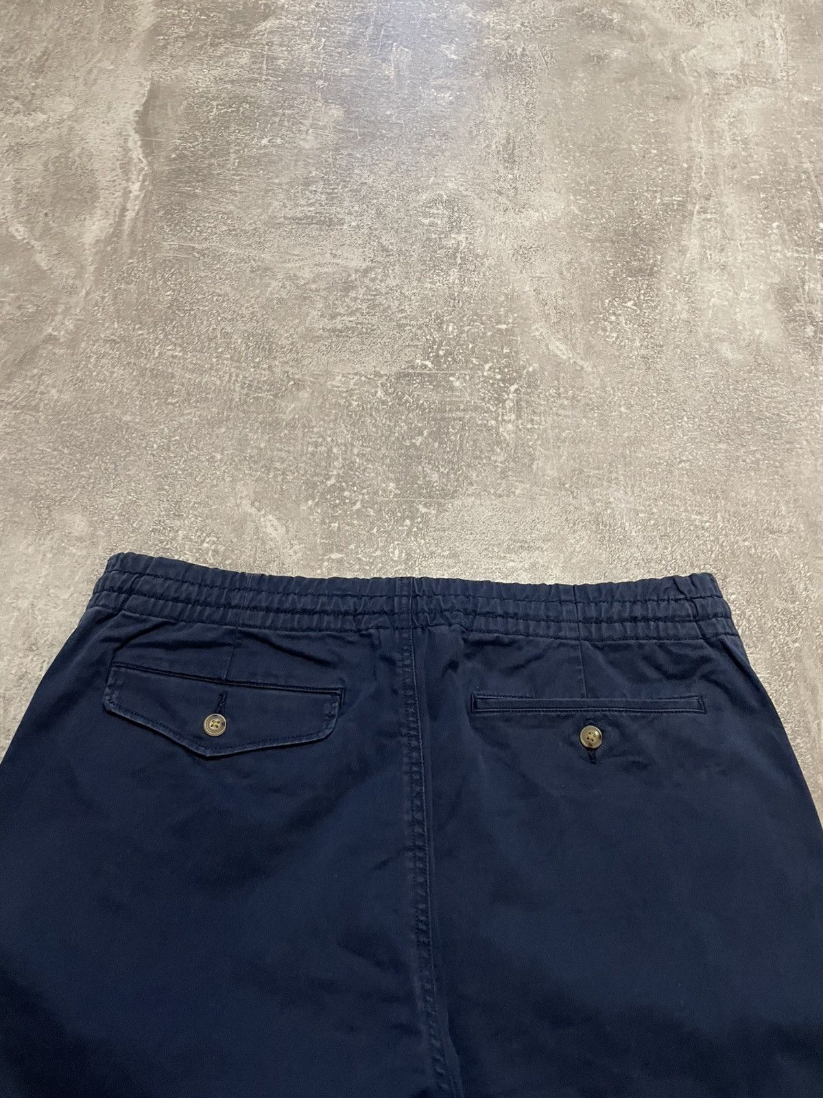 Polo Ralph Lauren × Vintage Vintage Polo Ralph Lauren Navy Blue Cotton Shorts Size 32 Size US 32 / EU 48 - 13 Thumbnail