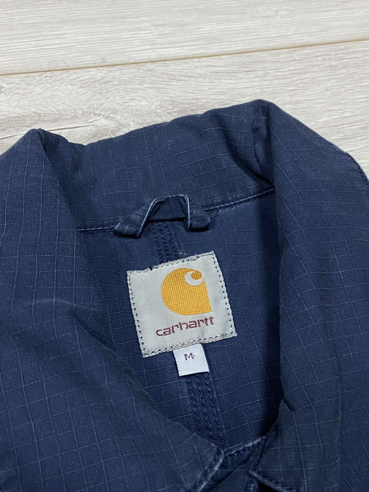 Carhartt × Carhartt Wip × Vintage Vintage Carhartt WIP Digger buttons Coat Jacket Size US M / EU 48-50 / 2 - 4 Thumbnail
