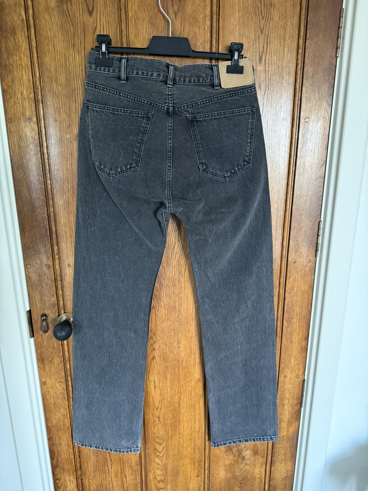 Celine $1.3k FW24 Celine Wesley grey jeans straight loose leg Hedi Size US 29 - 13 Thumbnail