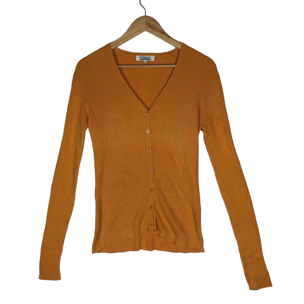 Burberry × Vintage Vintage Knitwear Cardigan Burberry Size M / US 6-8 / IT 42-44 - 1 Thumbnail