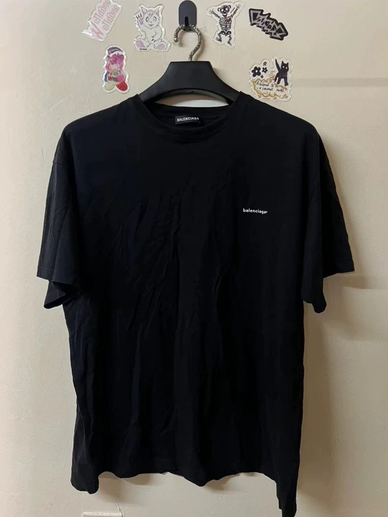 Balenciaga Balenciaga Small logo short sleeve Size US XL / EU 56 / 4 - 1 Thumbnail