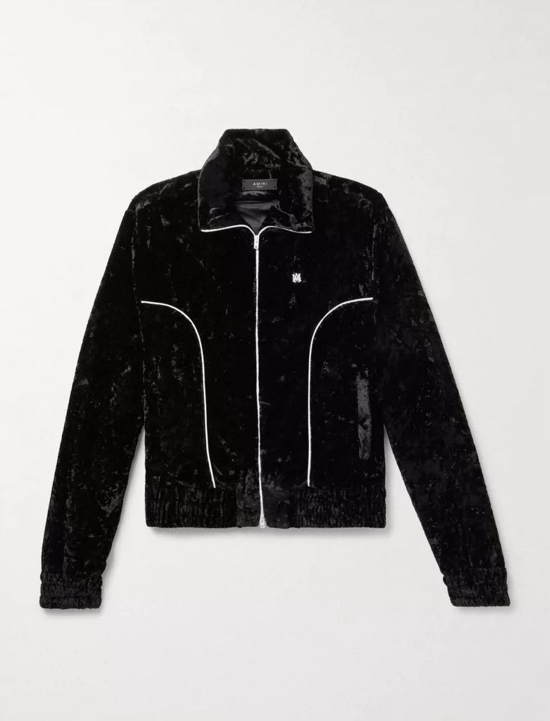Amiri Amiri SS24 logo with contrasting color trim two-way zipper Size US L / EU 52-54 / 3 - 2 Thumbnail