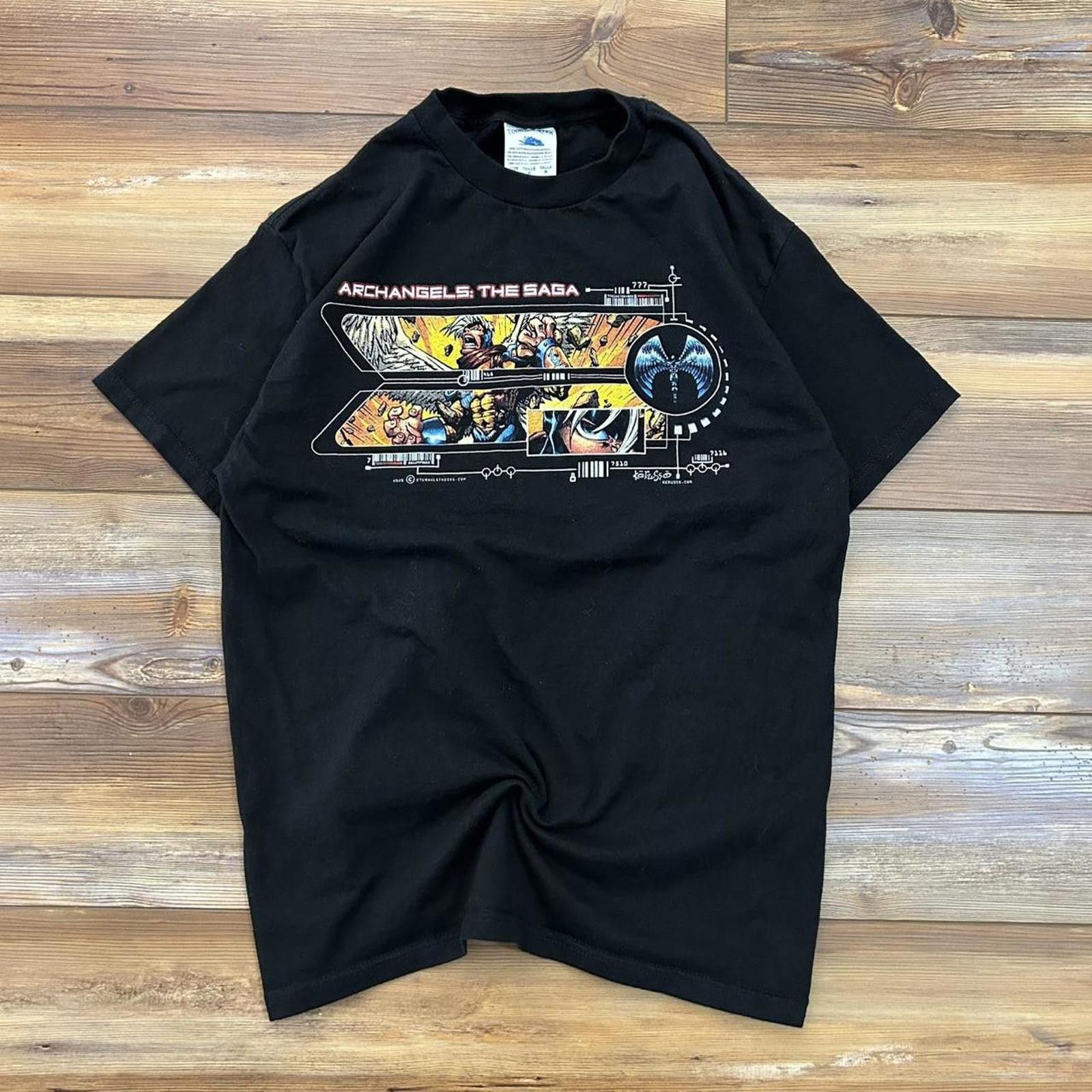 Other Vintage Archangels The Saga 00 Anime Comic Promo Black Shirt Size US M / EU 48-50 / 2 - 1 Thumbnail