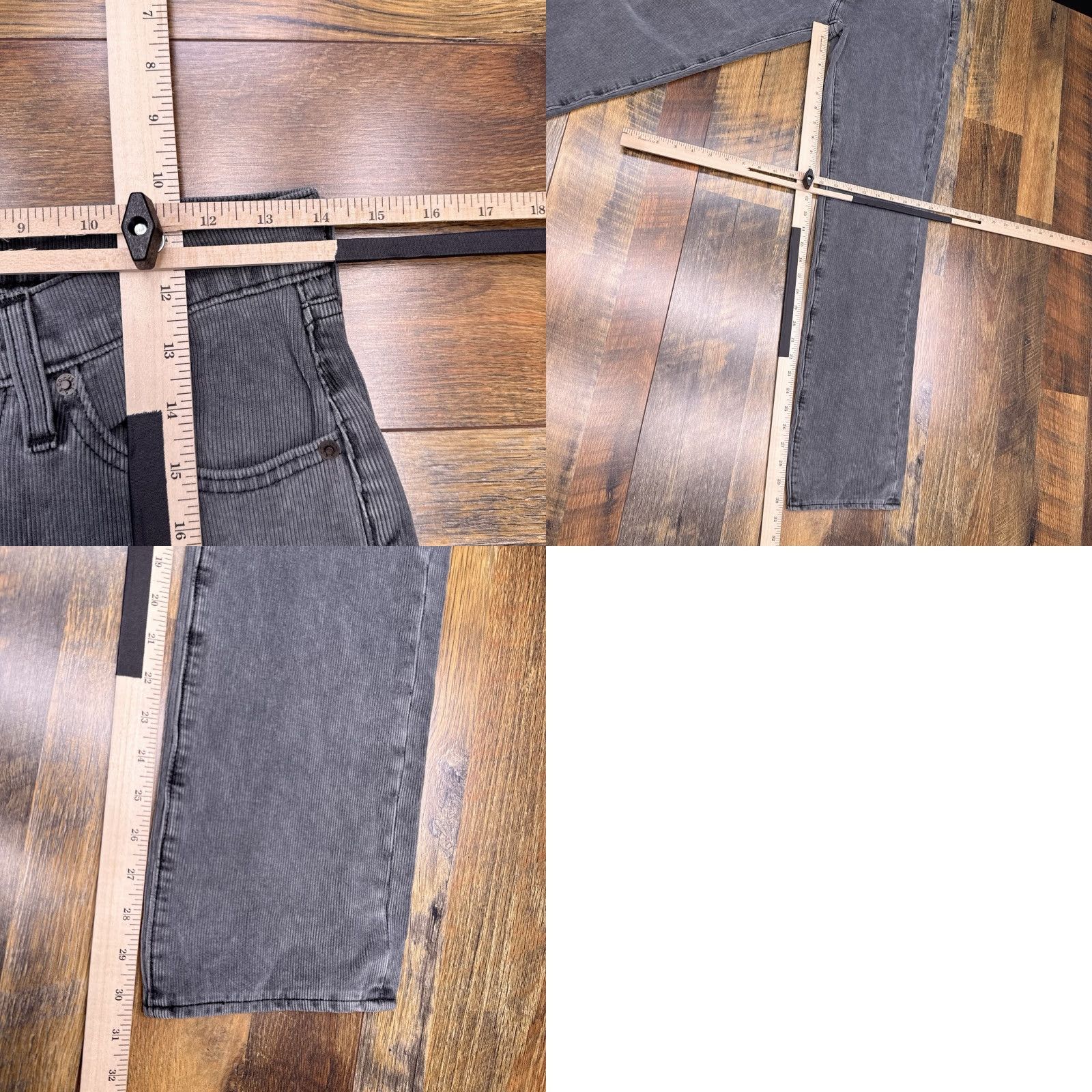 Levi's Levis 514 Jeans Mens 28x32 Gray Regular Straight Corduroy Premium New Size US 28 / EU 44 - 9 Thumbnail