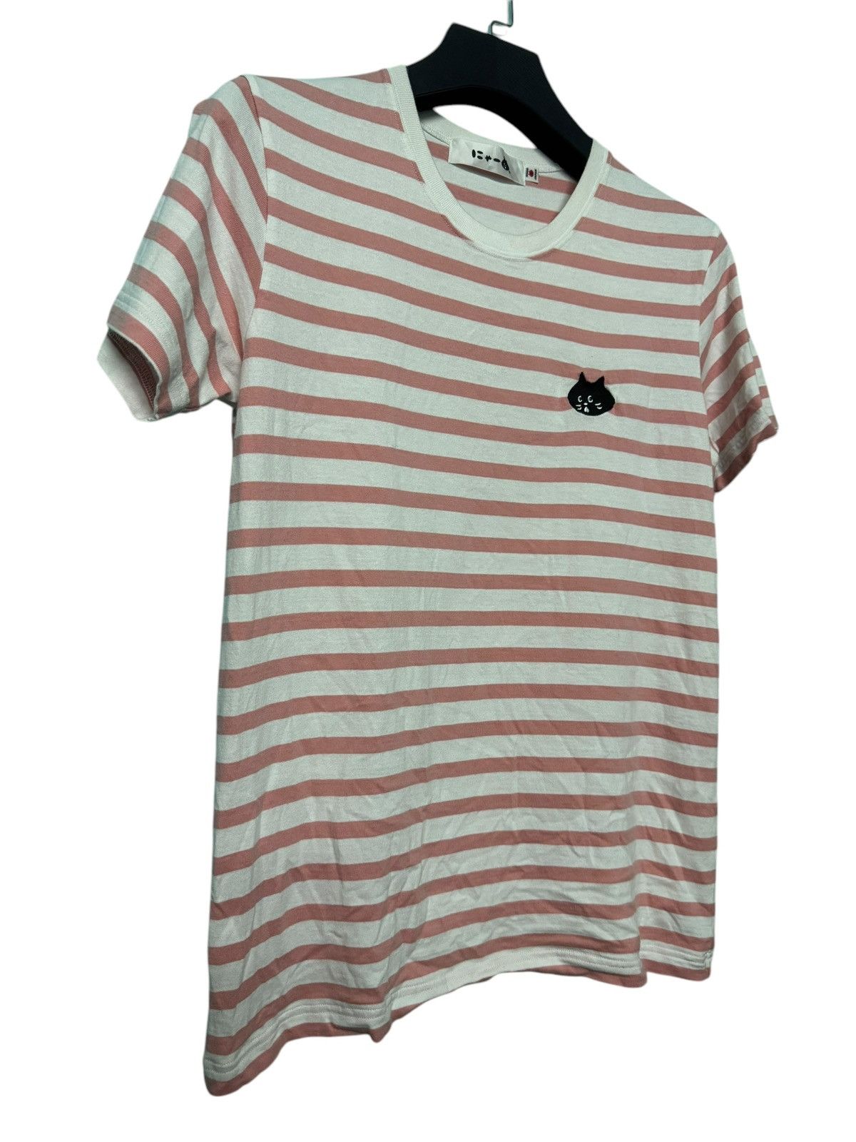 Issey Miyake ISSEY MIYAKE NE-NET STRIPE CAT ICONIC EMBROIDED SMALL LOGO Size US M / EU 48-50 / 2 - 3 Thumbnail