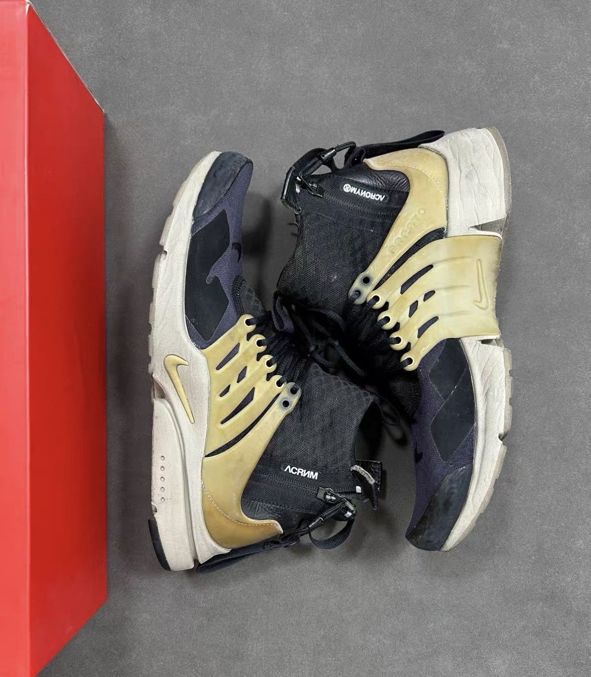 Acronym Acronym x Nike Air Presto Mid "Bamboo" Casual Sneakers J16 Size US 9 / EU 42 - 2 Thumbnail
