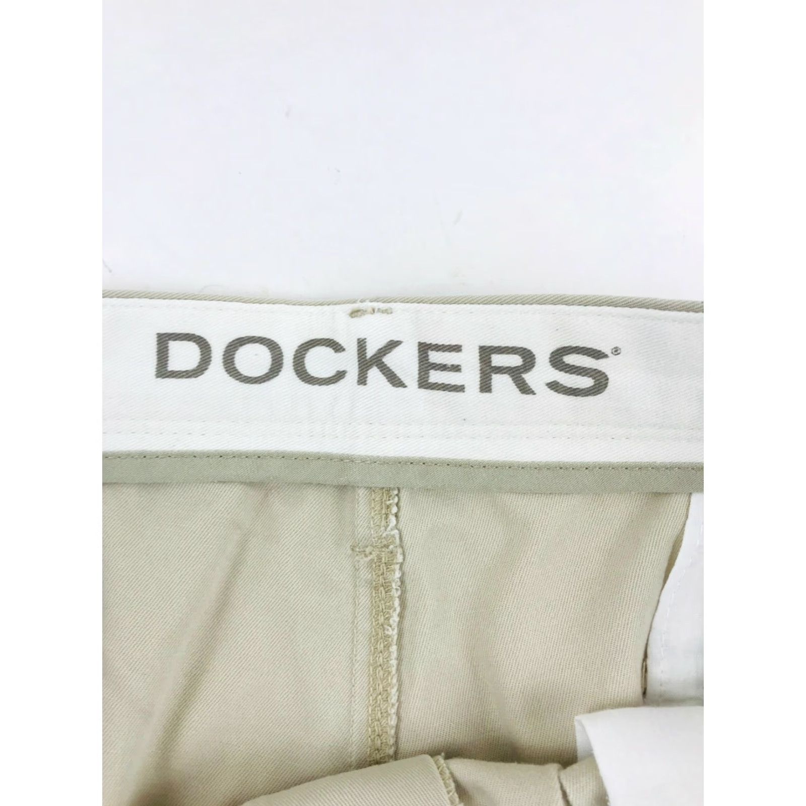 Dockers DOCKERS Shorts Men 36 Solid Tan Pleated Front Buttoned Pockets Chino Size US 38 / EU 54 - 5 Thumbnail