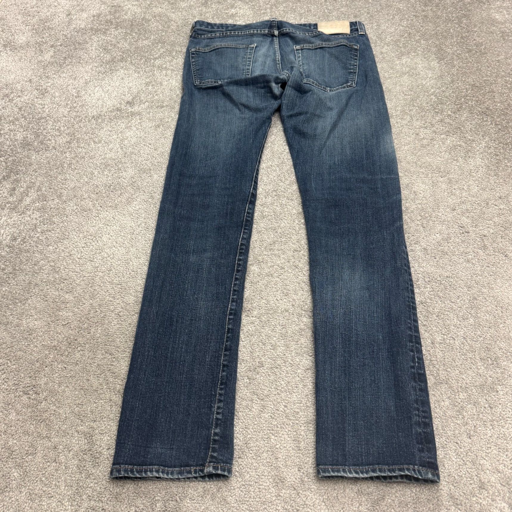 Vintage AG Adriano Goldschmied The Tellis Jeans Mens 32 Blue Slim Straight Denim 5-Pocket Casual Streetwear USA Size US 32 / EU 48 - 2 Thumbnail