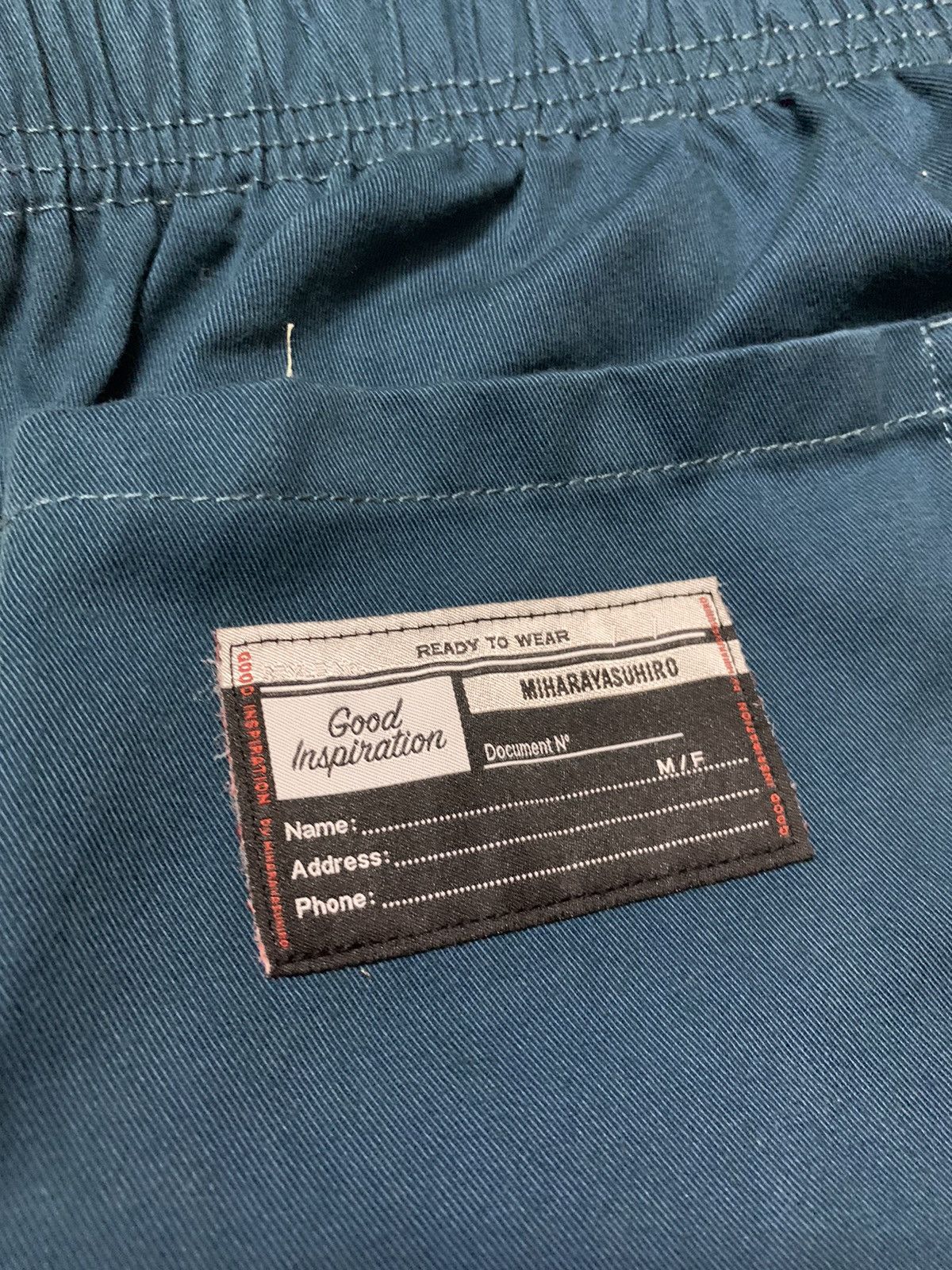 Maison MIHARA YASUHIRO Miharayaushiro Wide Thigh Pants Size US 33 - 4 Thumbnail