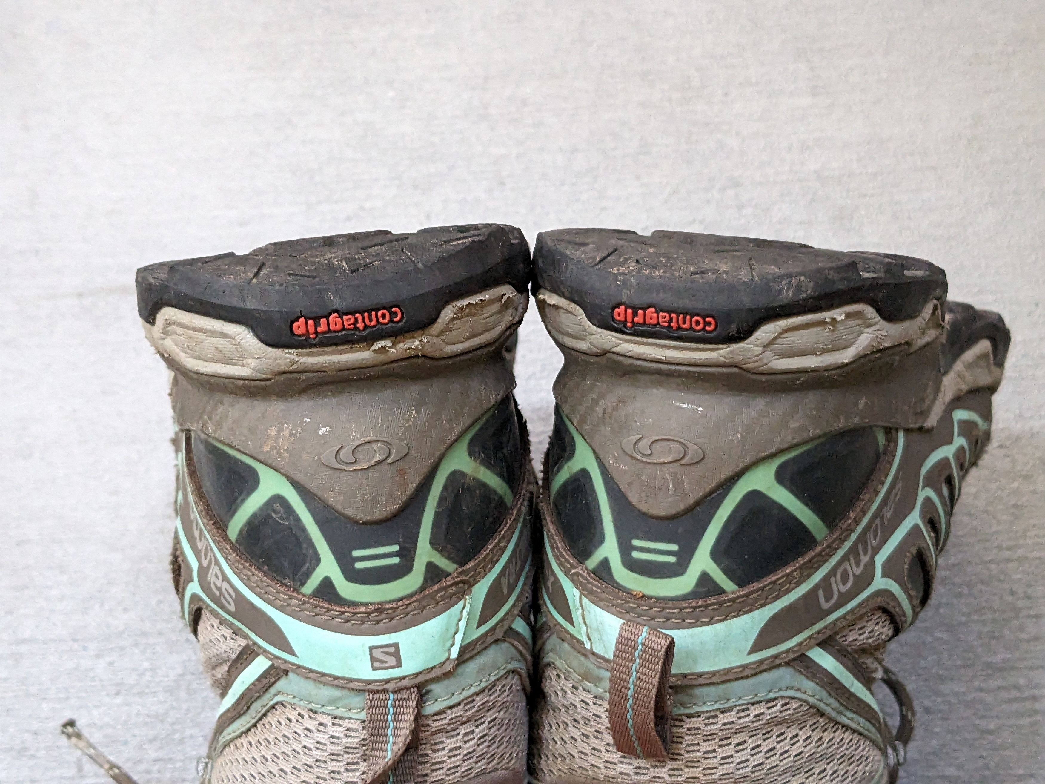 Salomon Salomon X Ultra Hiking Boots 8.5 Gray Green Gore-tex Size US 8.5 / EU 41-42 - 8 Thumbnail