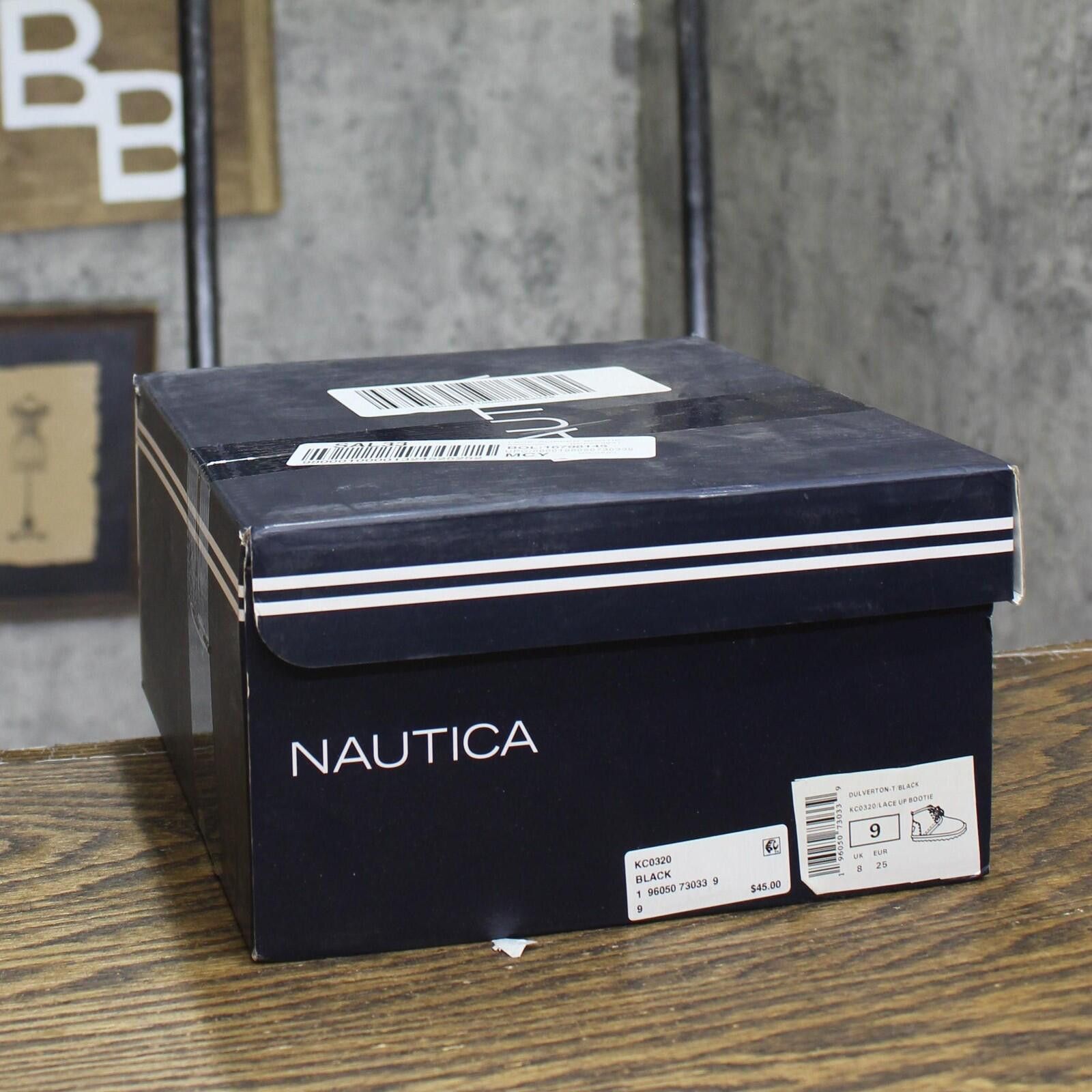 Nautica Nwt Nautica Cold Weather Lace Up Boots Dulverton-t Black 9t Size US 5 / EU 37 - 7 Thumbnail
