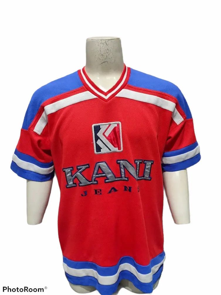 Karl Kani Karl Kani big logo embroidery polyester tshirt Size US L / EU 52-54 / 3 - 1 Thumbnail
