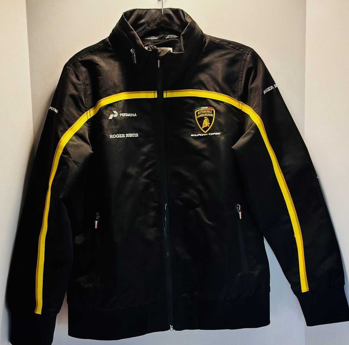 Lamborghini Lamborghini Black/Gold Squadra Corsa /Roger Dubois Jacket-M Size US M / EU 48-50 / 2 - 1 Thumbnail