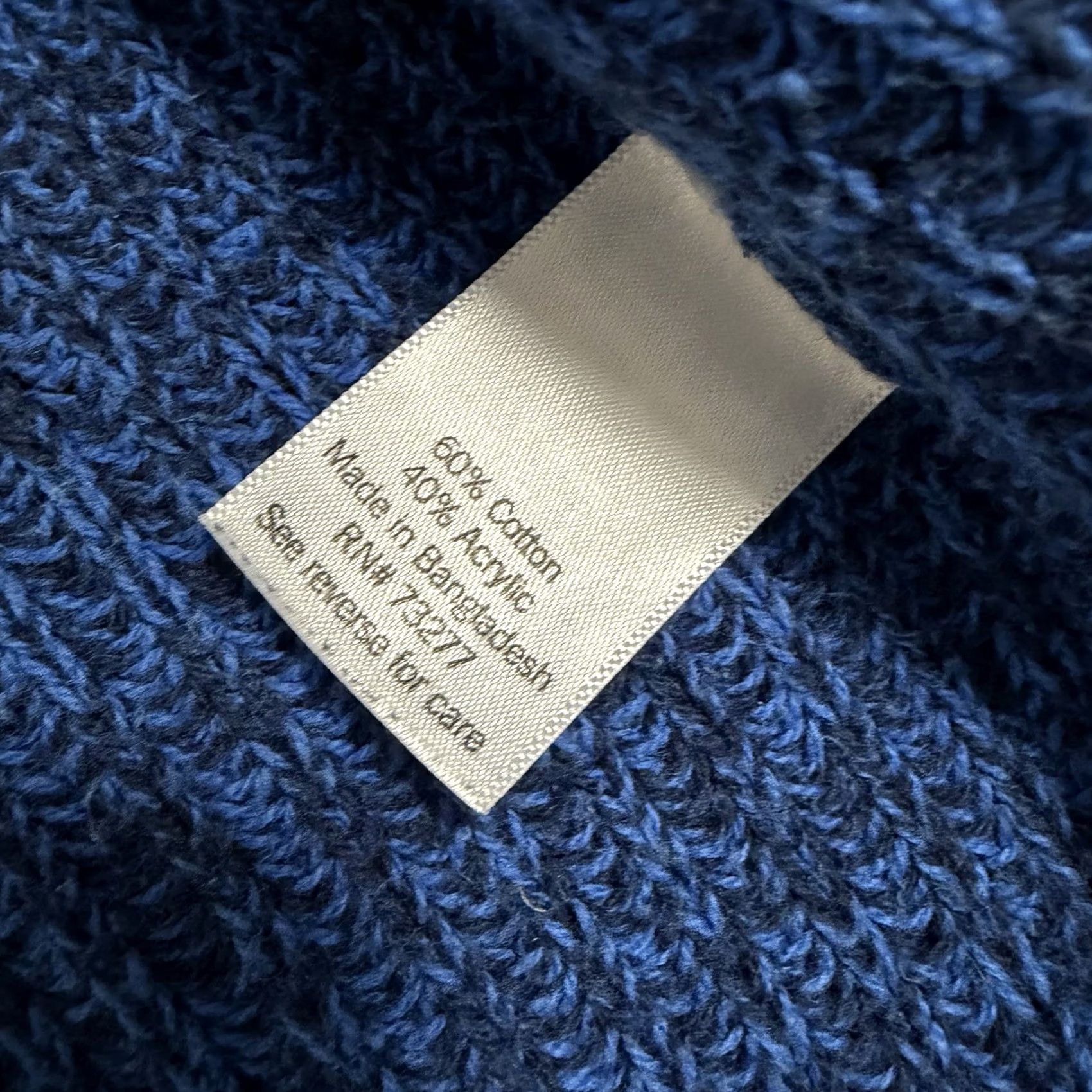 Croft & Barrow Croft & Barrow Button-Up Long-Sleeve Cardigan Knit Sweater Women's XL Blue Size XL / US 12-14 / IT 48-50 - 5 Thumbnail