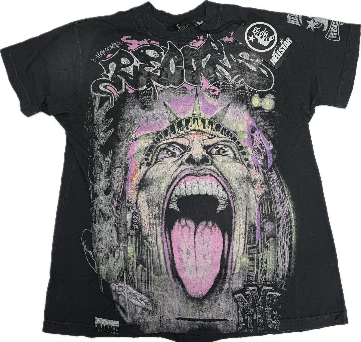 HELLSTAR Hellstar Liberty T-shirt Size US XS / EU 42 / 0 - 1 Thumbnail