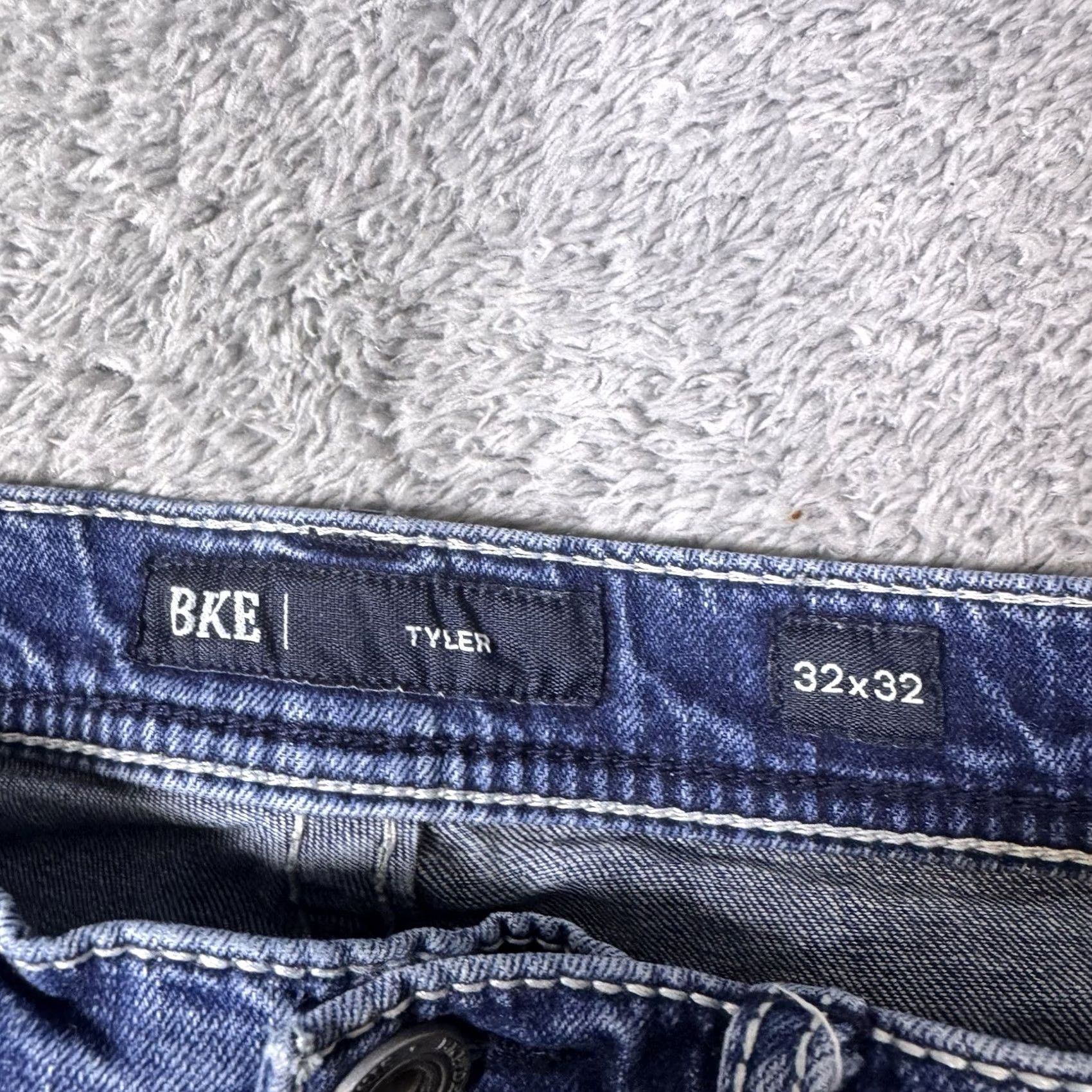 Vintage VINTAGE BKE Tyler Jeans Mens 32x32 Cotton Bootcut Whisker Stretch Cowboy Size US 32 / EU 48 - 4 Thumbnail