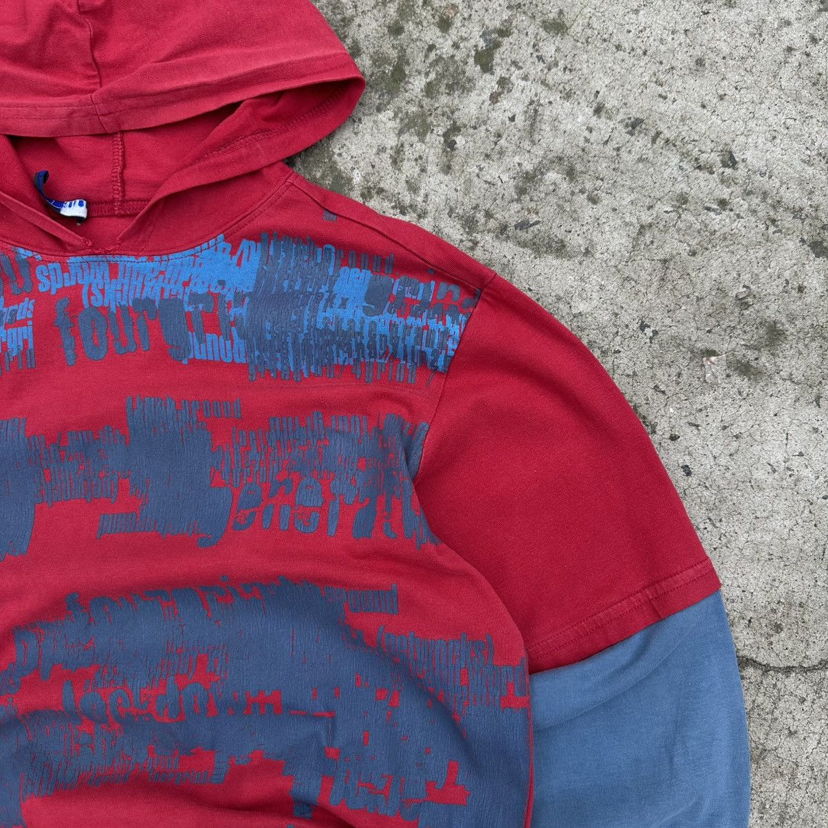 Issey Miyake Vintage George Long-sleeve T-shirt With Hood Y2K Size XS - S Size US XS / EU 42 / 0 - 5 Thumbnail