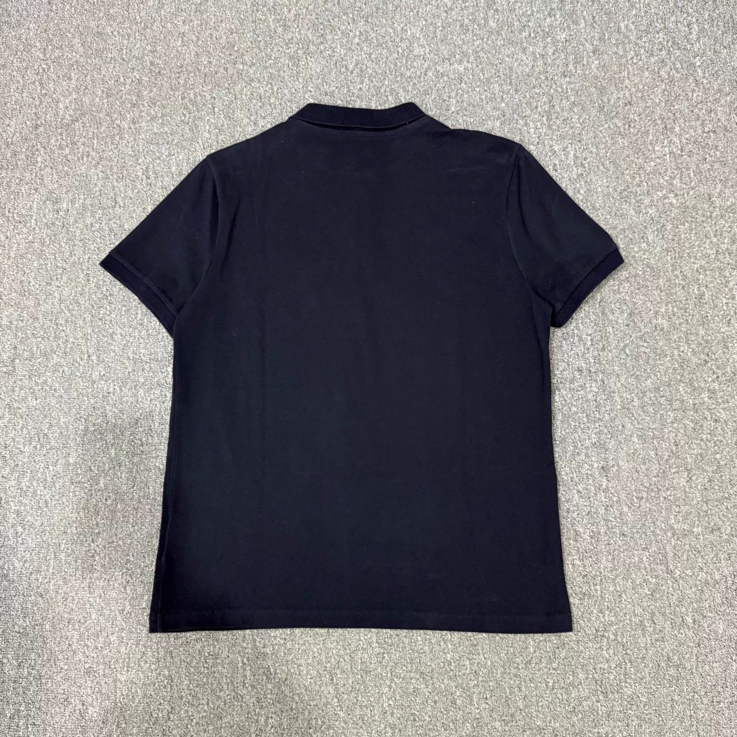 Moncler Moncler Navy Logo Short-Sleeve Polo L Size US L / EU 52-54 / 3 - 2 Thumbnail