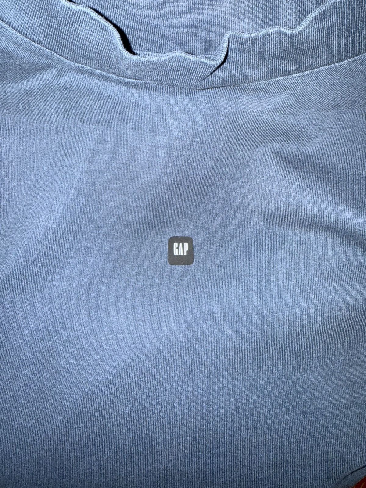 Gap × Yeezy Yeezy Gap Dark Blue Long Sleeve Tee Size US L / EU 52-54 / 3 - 3 Thumbnail