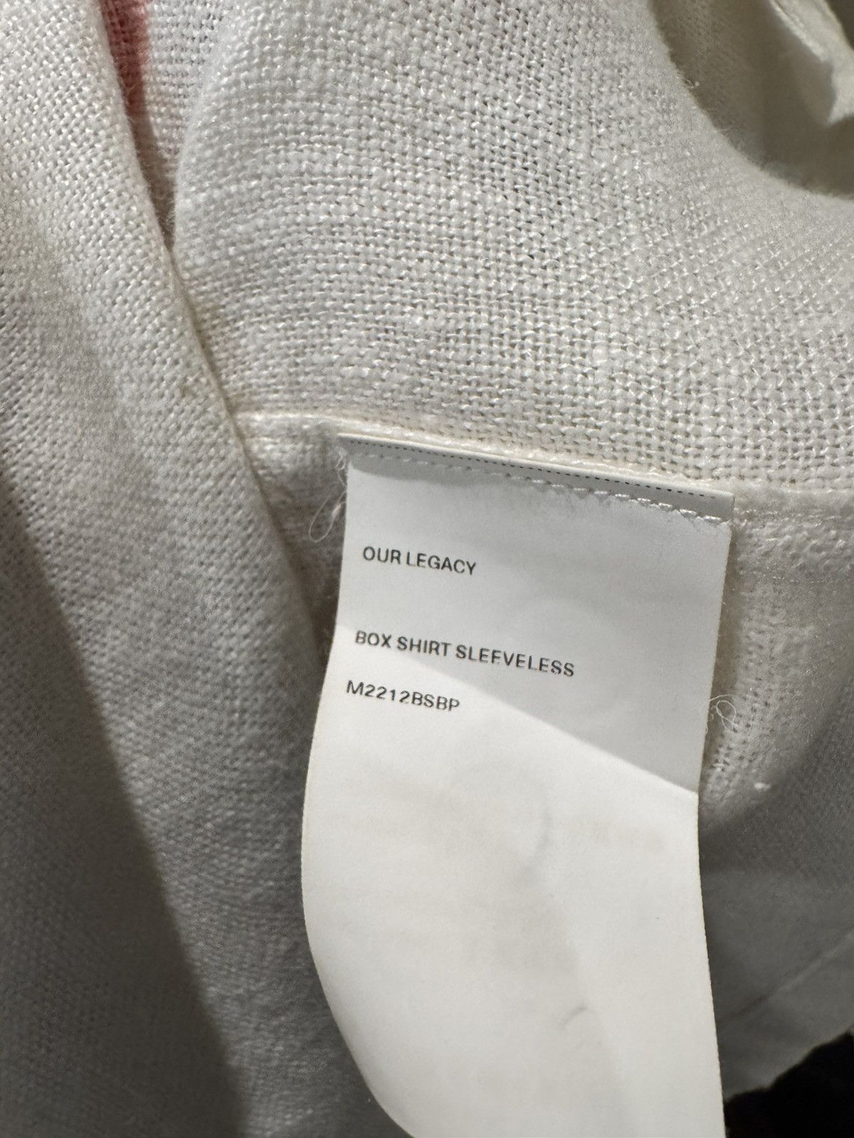 Our Legacy Our Legacy Sleeveless Box Shirt Size US M / EU 48-50 / 2 - 5 Thumbnail