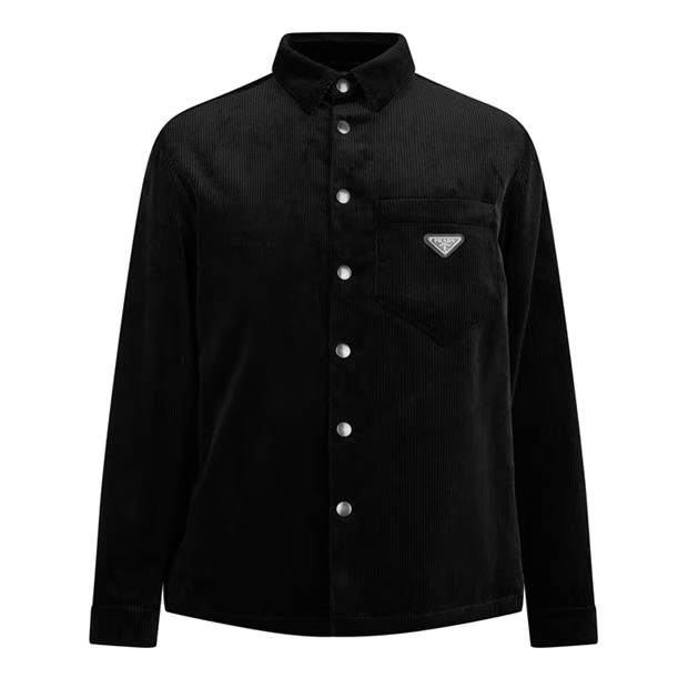 Prada Corduroy Overshirt Size US M / EU 48-50 / 2 - 1 Thumbnail