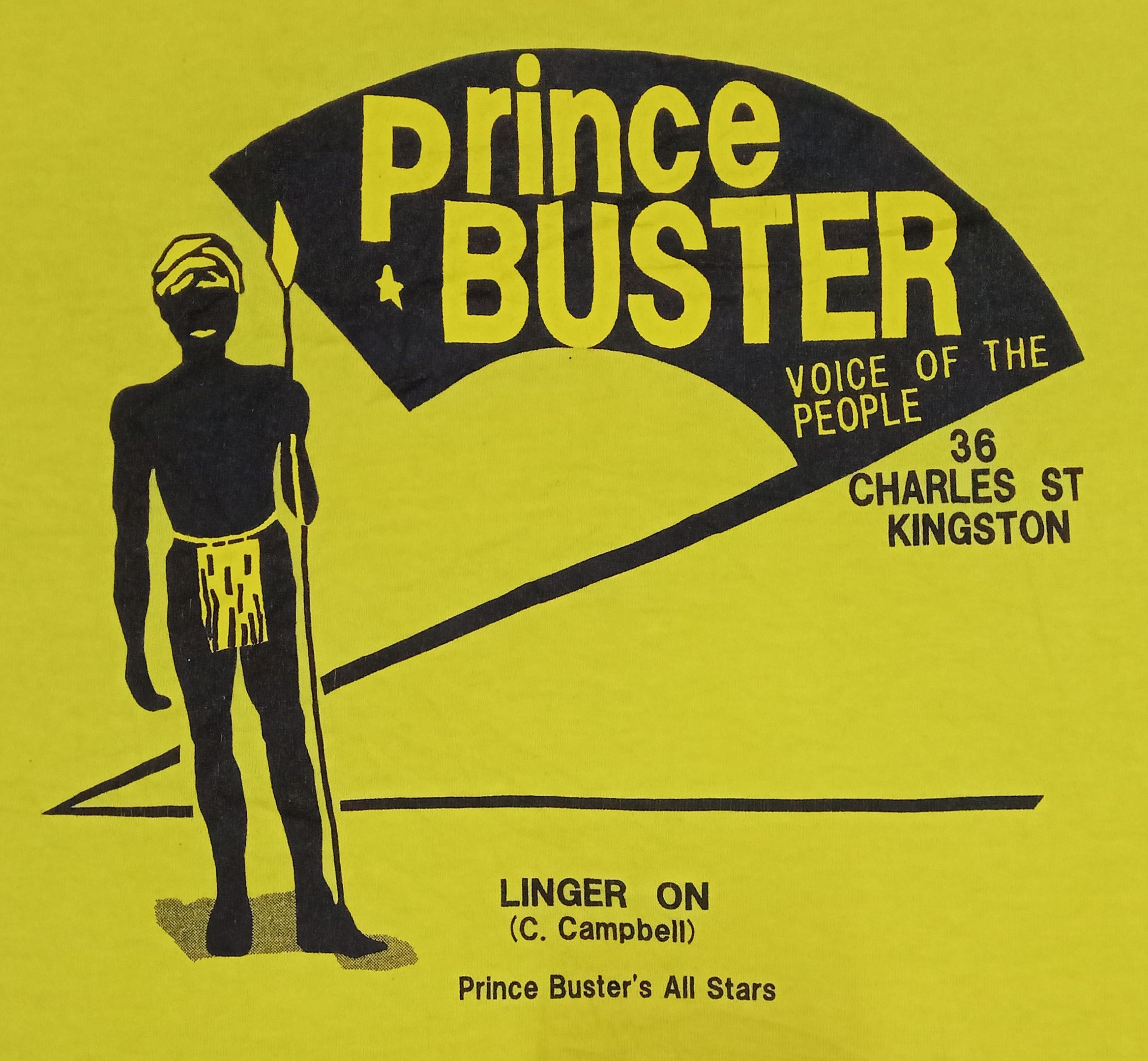 Band Tees Muzik City x Good On - Prince Buster Very Rare T Shirt Size US M / EU 48-50 / 2 - 1 Thumbnail