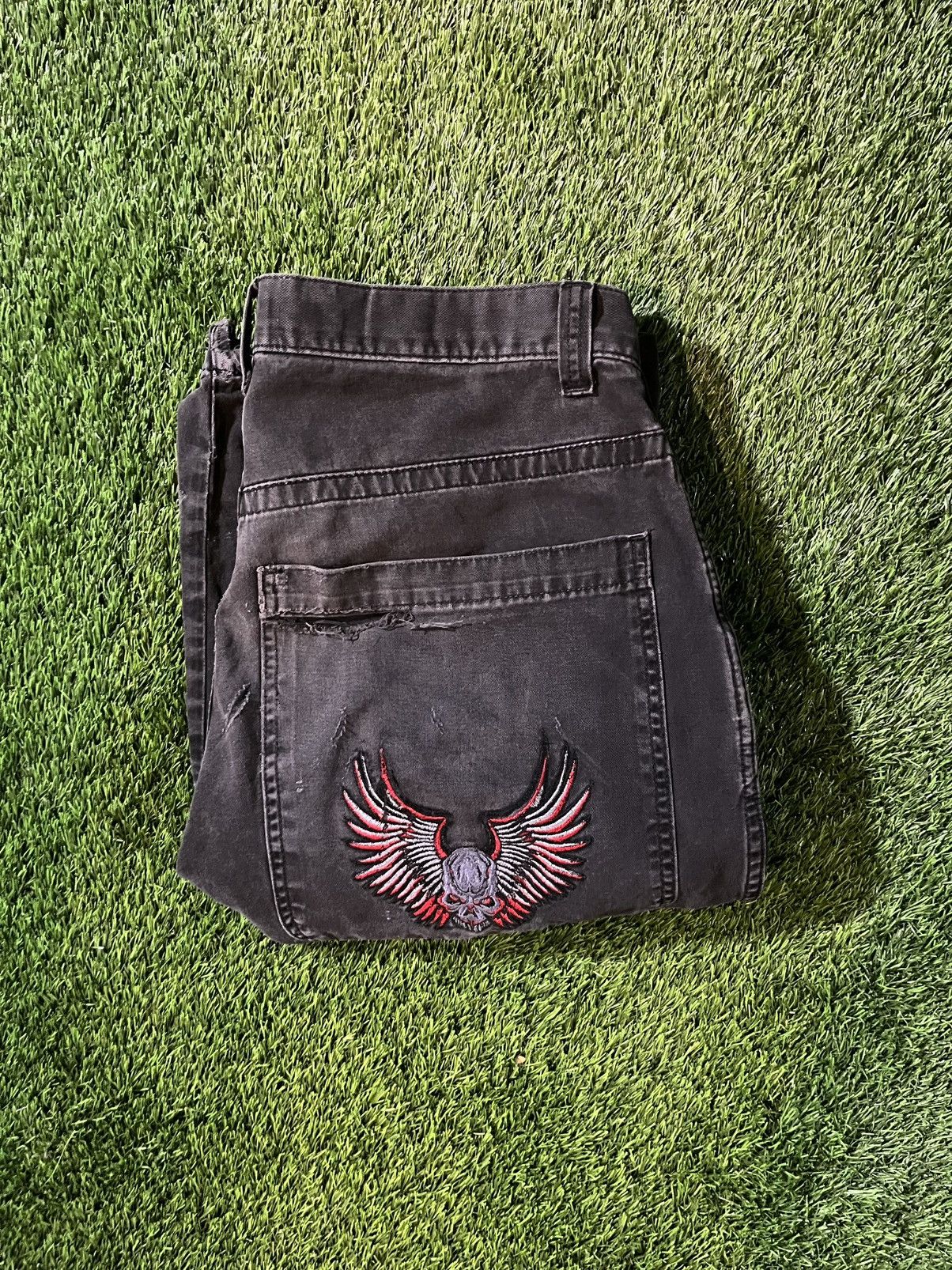 JNCO JNCO Cargo Pants With Skull Size US 36 / EU 52 - 1 Thumbnail