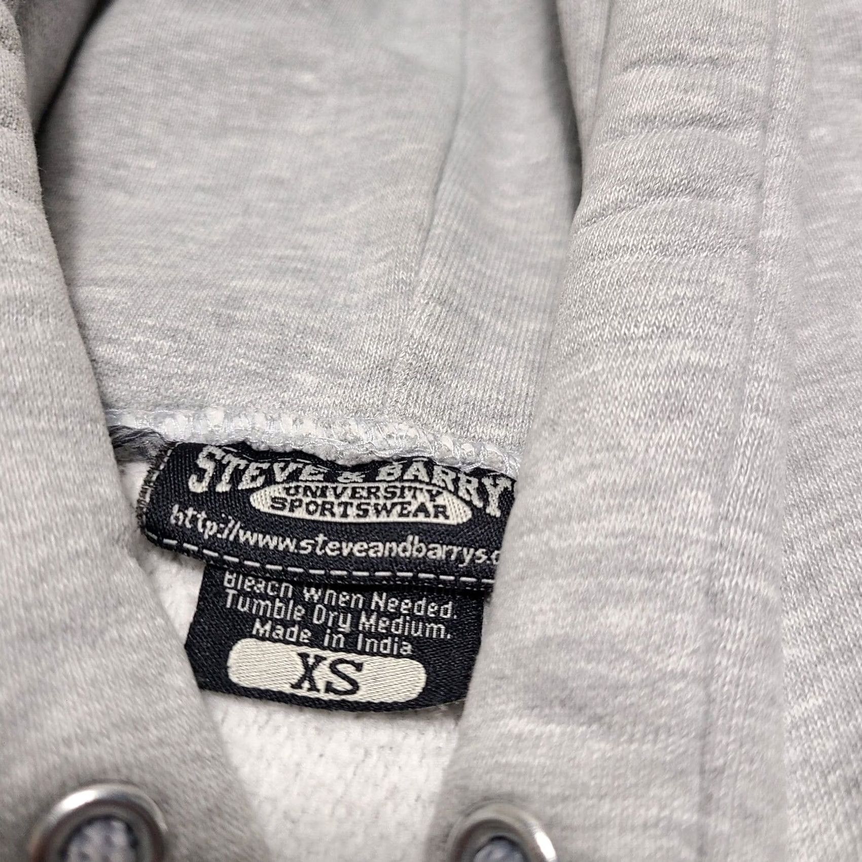 Vintage VINTAGE Steve & Barrys Michigan State Spartans College Hoodie Sweatshirt XS Men Gray Hooded Pullover with Pockets Size US XS / EU 42 / 0 - 3 Thumbnail