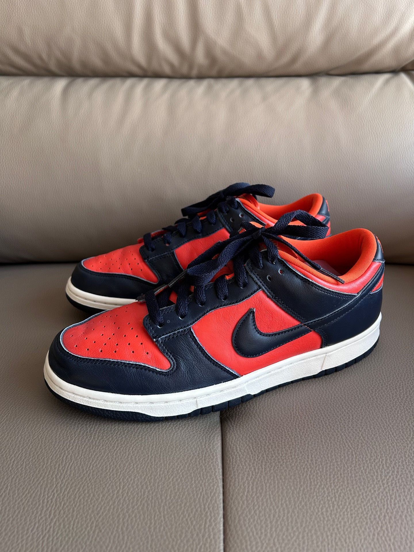 Nike Nike Orange Lowtop Sneakers 42 Men Size US 9 / EU 42 - 1 Thumbnail