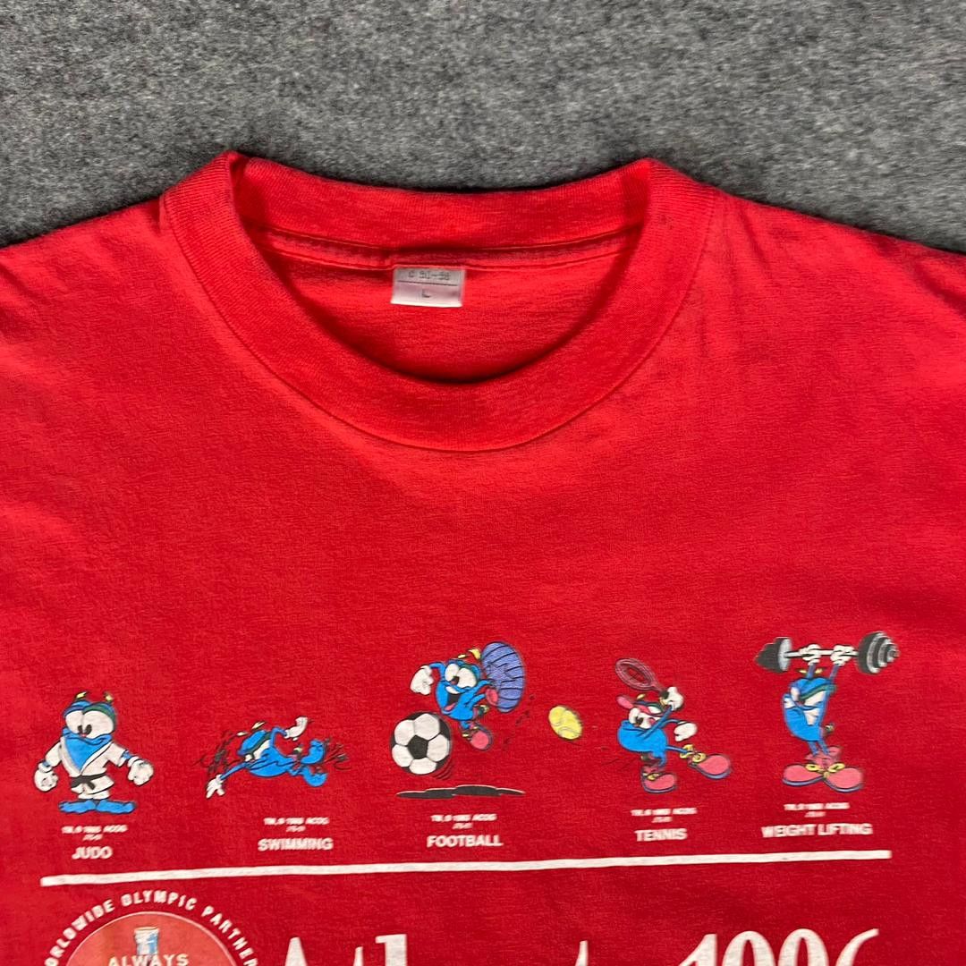 Vintage Vintage 90s Coca Cola Olympic Altlanta 96 Size US L / EU 52-54 / 3 - 4 Thumbnail