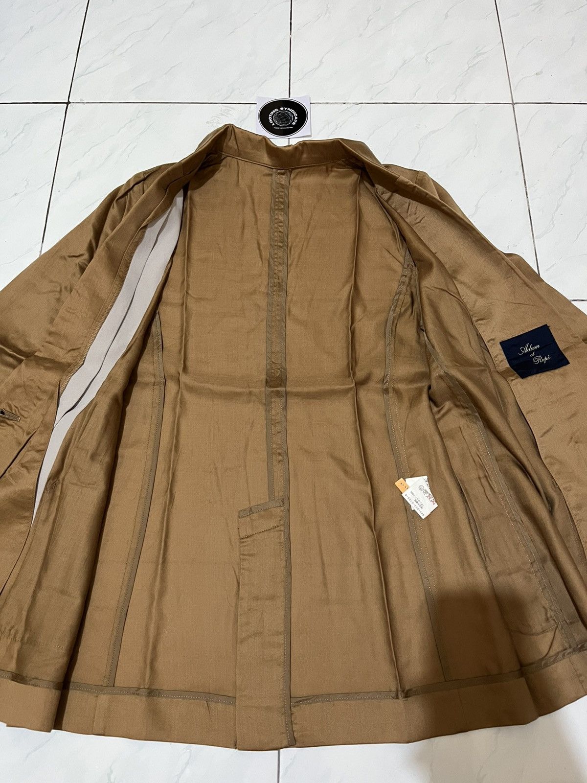 ADAM ET ROPE 🔥 Adam Et Rope Single Breasted Blazer Size 36S - 7 Thumbnail
