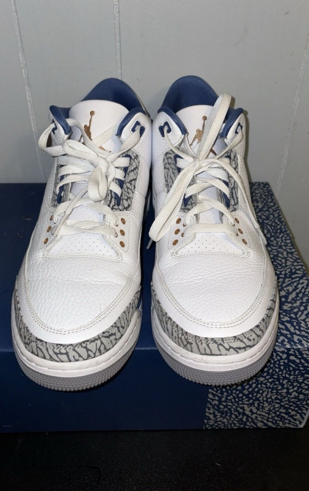 Jordan Brand Title: Nike Air Jordan 3 Retro Washington Wizards Size 12 Size US 12 / EU 45 - 7 Thumbnail