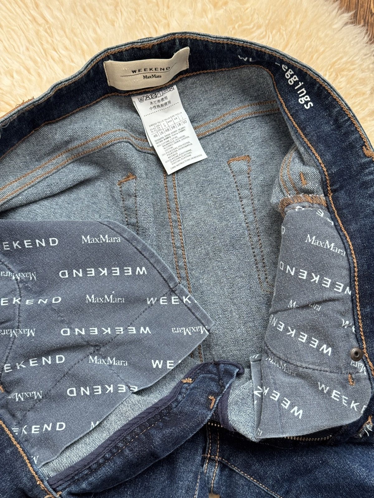Weekend Max Mara Weekend MaxMara Slim Fit Jeans Size 36" / US 14 / IT 50 - 6 Thumbnail