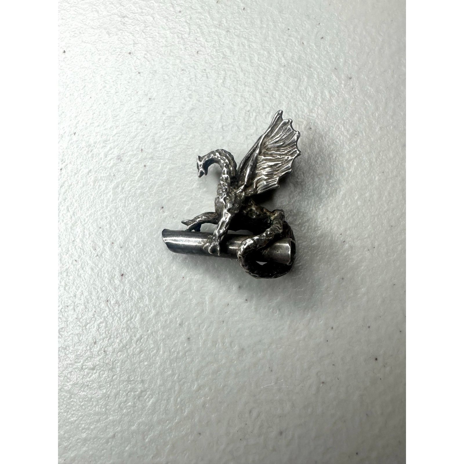 & Other Stories 925 Silver Dragon Pendant GothicMedieval Fantasy Collectible Size ONE SIZE - 1 Thumbnail