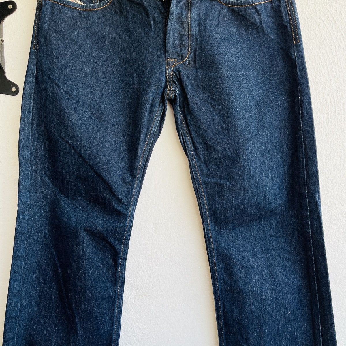 Diesel Distressed Pocket DIESEL Larkee Regular Cut Hard Jeans Size US 30 / EU 46 - 9 Thumbnail