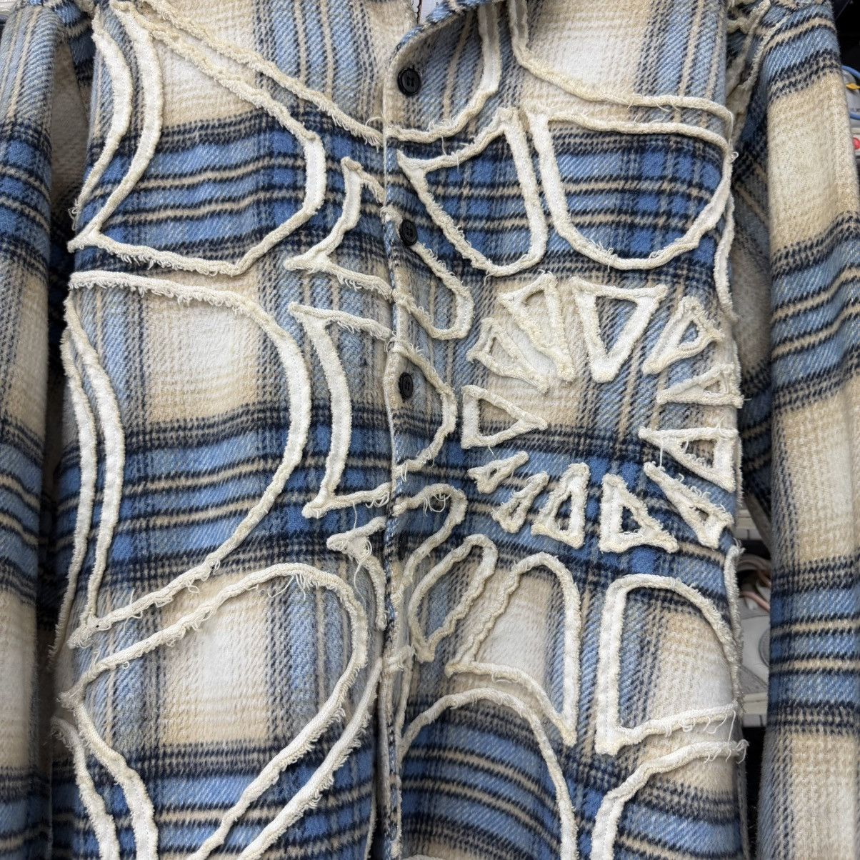 Vale VALE BLUE WEB SPIDER FLANNEL Size US L / EU 52-54 / 3 - 2 Thumbnail
